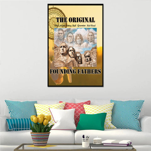 CV07 Native American Founding Fathers Canvas
