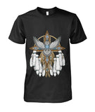 Powwow Store snowy owl t shirt vr01