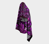 Naumaddic Arts Purple Native American Draped Kimono - Powwow Store