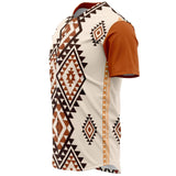 Ethnic Abstract Seamless Native American Baseball Jersey - Powwow Store