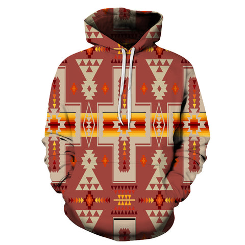 Powwow Store gb nat00062 3hoo 11 tan tribe design native americanall over hoodie