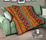 GB-NAT00590 Pattern Full Color Premium Quilt