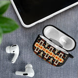 Powwow Store gb nat00062 01 black tribe design airpods case cover