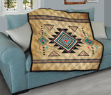 Southwest Symbol Native American Premium Quilt