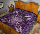 QLT-0003 - Pattern Purple Mandala Premium Quilt