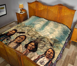 Native American Founding Fathers Premium Quilt