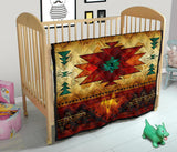 Southwest Brown Symbol Native American Premium Quilt - Powwow Store