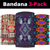 GB-NAT00023-03 Native American Bandana 3-Pack