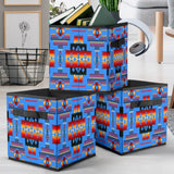 GB-NAT00046-12 Dark Blue Pattern Storage Cube