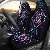 GB-NAT00565 Dark Color Pattern Car Seat Covers