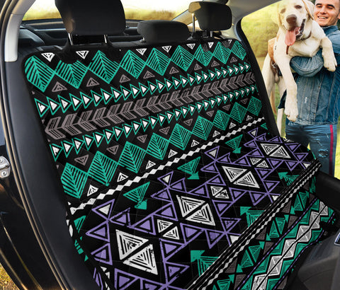 Powwow Store gb nat00578 neon color tribal pet seat cover