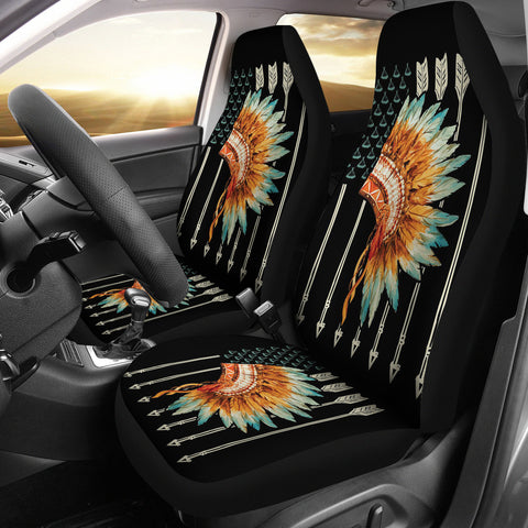 Powwow Store headdress flag car seat covers