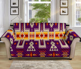 Powwow Store gb nat00062 09 purple tribe design native american 70 sofa protector