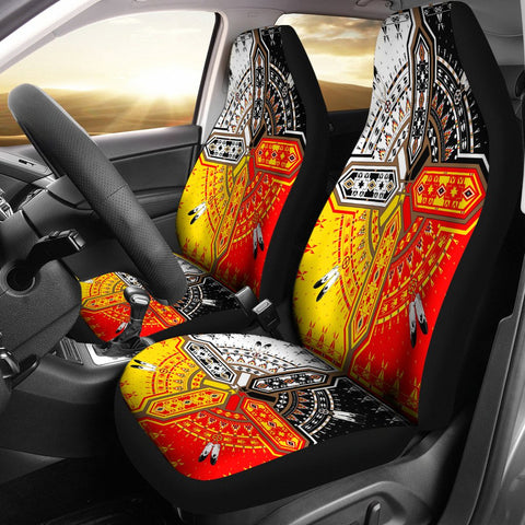 Native American Medicine Wheels Car Seat Covers
