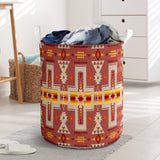 Powwow Store gb nat00062 11 tan tribe design laundry basket