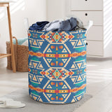 Powwow StoreLB0035 Pattern Native American Laundry Basket