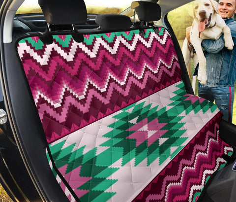 PSC0011- Pattern Native Brown Pet Seat Cover
