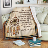 GB-NAT00122-BLAN01 May The Stars Carry Your Sadness Away Native American Blanket