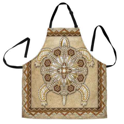 Powwow Store gb nat00014 apro01 turble totem native american apron