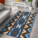 Powwow Store gb nat00613 retro colors tribal seamless area rug