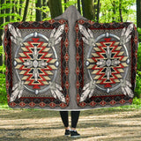 Naumaddic Arts Native American Hooded Blanket - Powwow Store