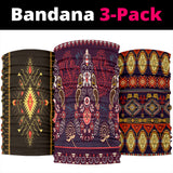 Momeni Cypress Pattern Bandala 3-Pack