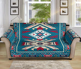Blue Pink Native Design Native American 70 Chair Sofa Protector