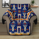 Navy Tribe Design Native American 28" Recliner Sofa Protector