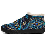 Naumadic Arts Blue Native American Winter Sneakers - Powwow Store