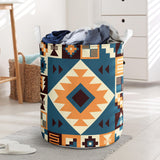 Powwow Store gb nat00427 navy arrow pattern laundry basket