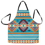 Powwow Store gb nat00087 02 blue thunderbird native american apron