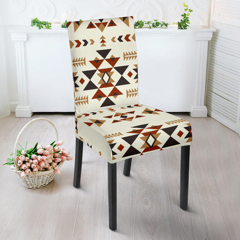 GB-NAT00514 Ethnic Pattern Design Dining Chair Slip Cover