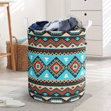 Powwow Store gb nat00319 tribal line shapes ethnic pattern laundry basket