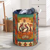 Powwow Store gb nat00054 kokopelli myth laundry basket