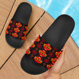 Powwow StoreGBNAT0072003 Native Pattern Slide Sandals