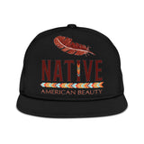 Native Amerycan Beauty Snapback Hat