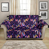 Purple Dreamcatcher Feather Chair Sofa Protector - Powwow Store