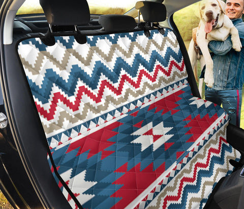 Powwow StorePSC0012 Pattern Native Brown Pet Seat Cover