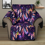 Purple Dreamcatcher Feather 28" Chair Sofa Protector