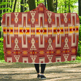 Powwow Store gb nat00062 11 tan design native hooded blanket