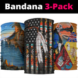 Native Flag Bandana 3-Pack NEW