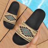 Southwest Symbol Native American Slide Sandals