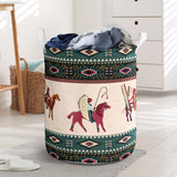 Powwow Store gb nat00284 native american chief horse laundry basket