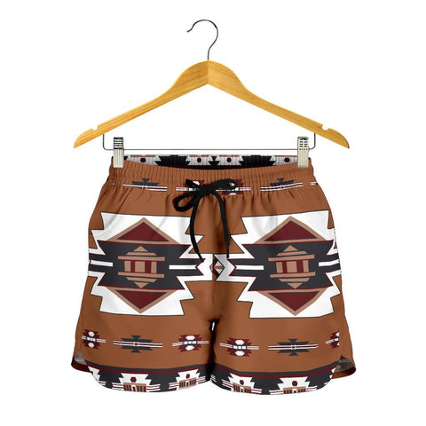 Native Temple All Over Print Women's Shorts
