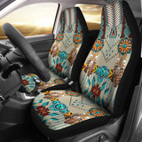 Powwow Store gb nat00069 turquoise blue pattern car seat cover