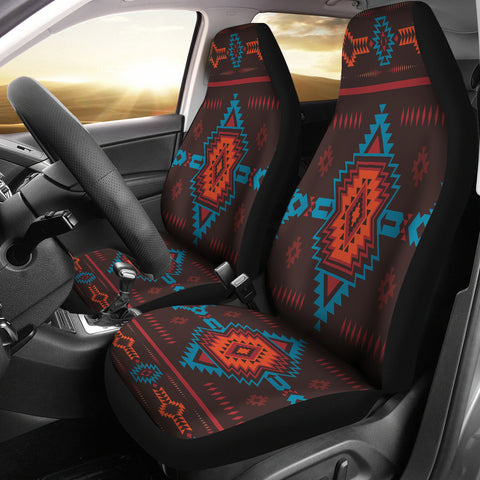 GB-NAT00603 Navajo Seamless Pattern Car Seat Cover