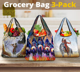 Warrior Native Grocery Bags