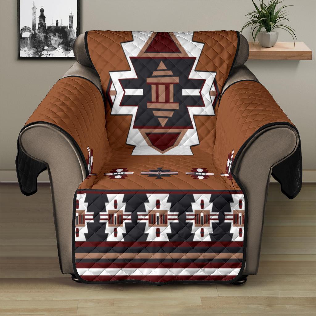 Native Temple Symbol Native American 28" Recliner Sofa Protector