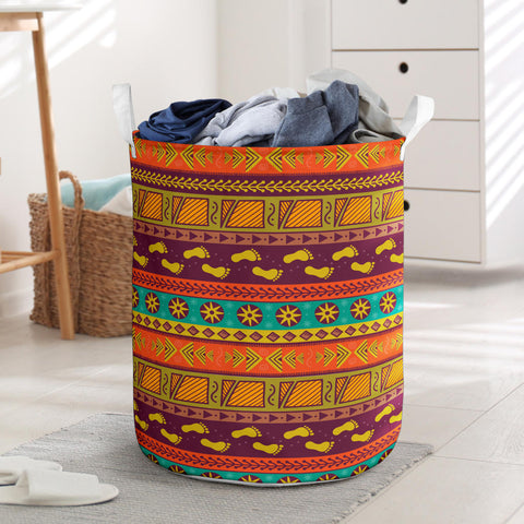 Powwow Store gb nat00590 pattern full color laundry basket