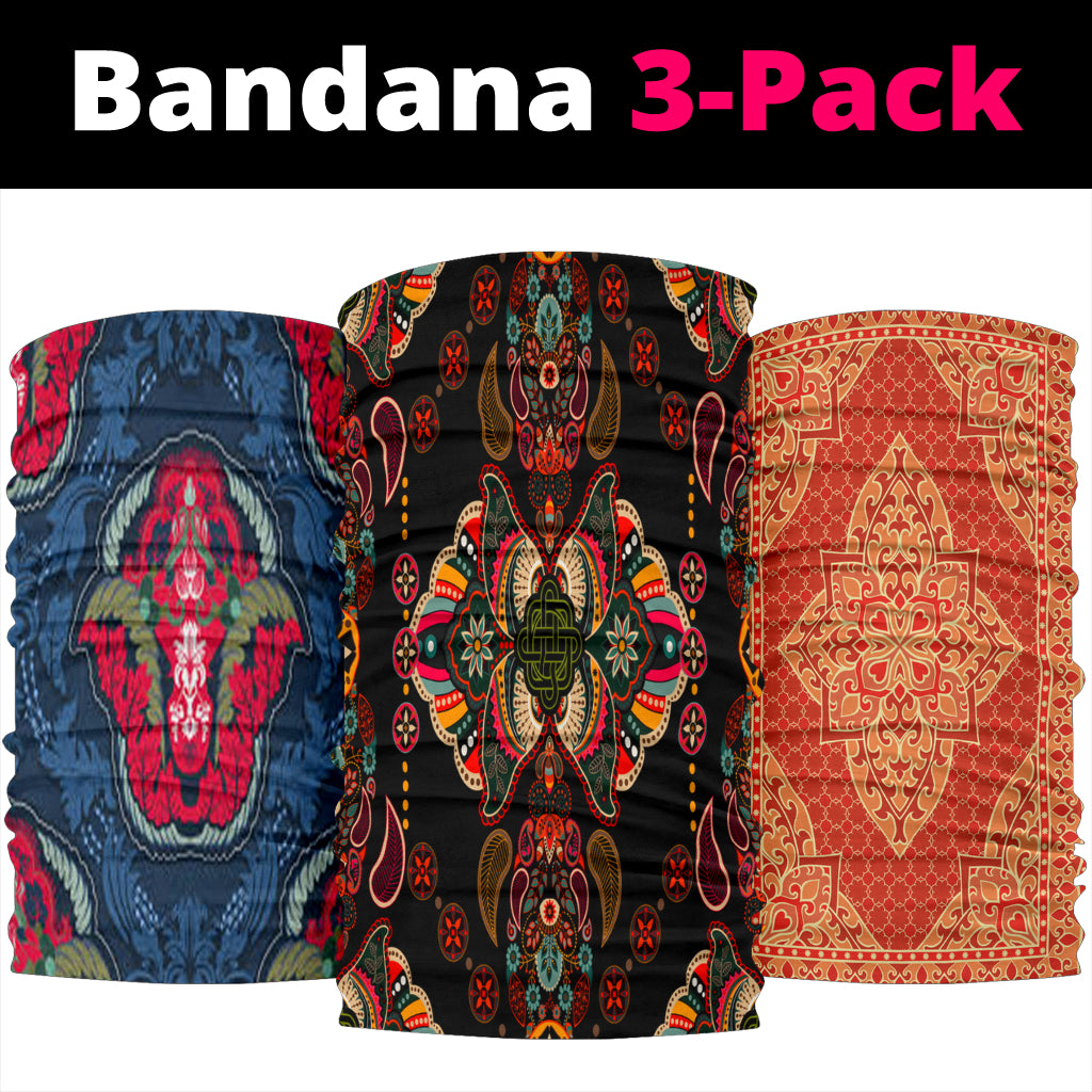 Native American Style Fabric Bandana 3-Pack NEW